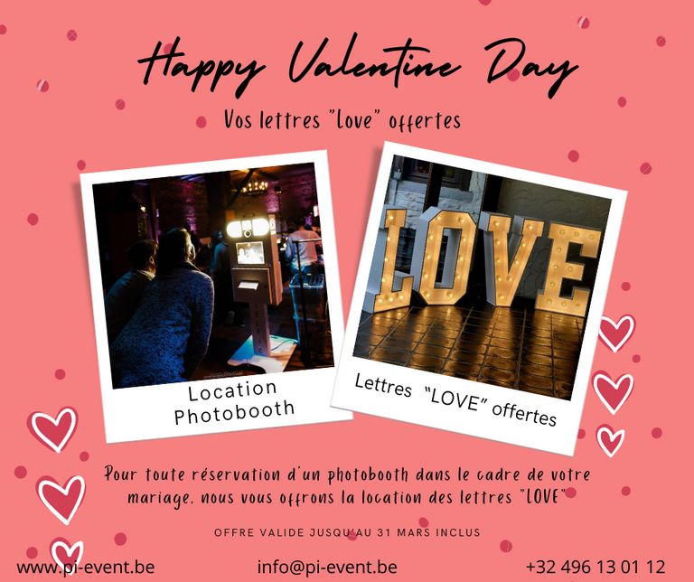 Lettres Love Offertes