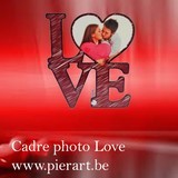 Cadre photo Love