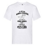 T-shirt je suis une maman cavalière