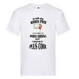 T shirt maman prof