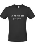 T-shirt Je ne râle pas